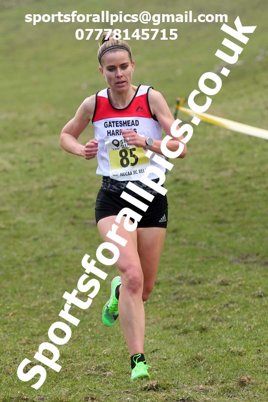 Masters men 2021 NECAA Cross Country Relays, Thornley Farm, Peterlee, Saturday, April 10th. Photo: David T. Hewitson/Sports for All Pics